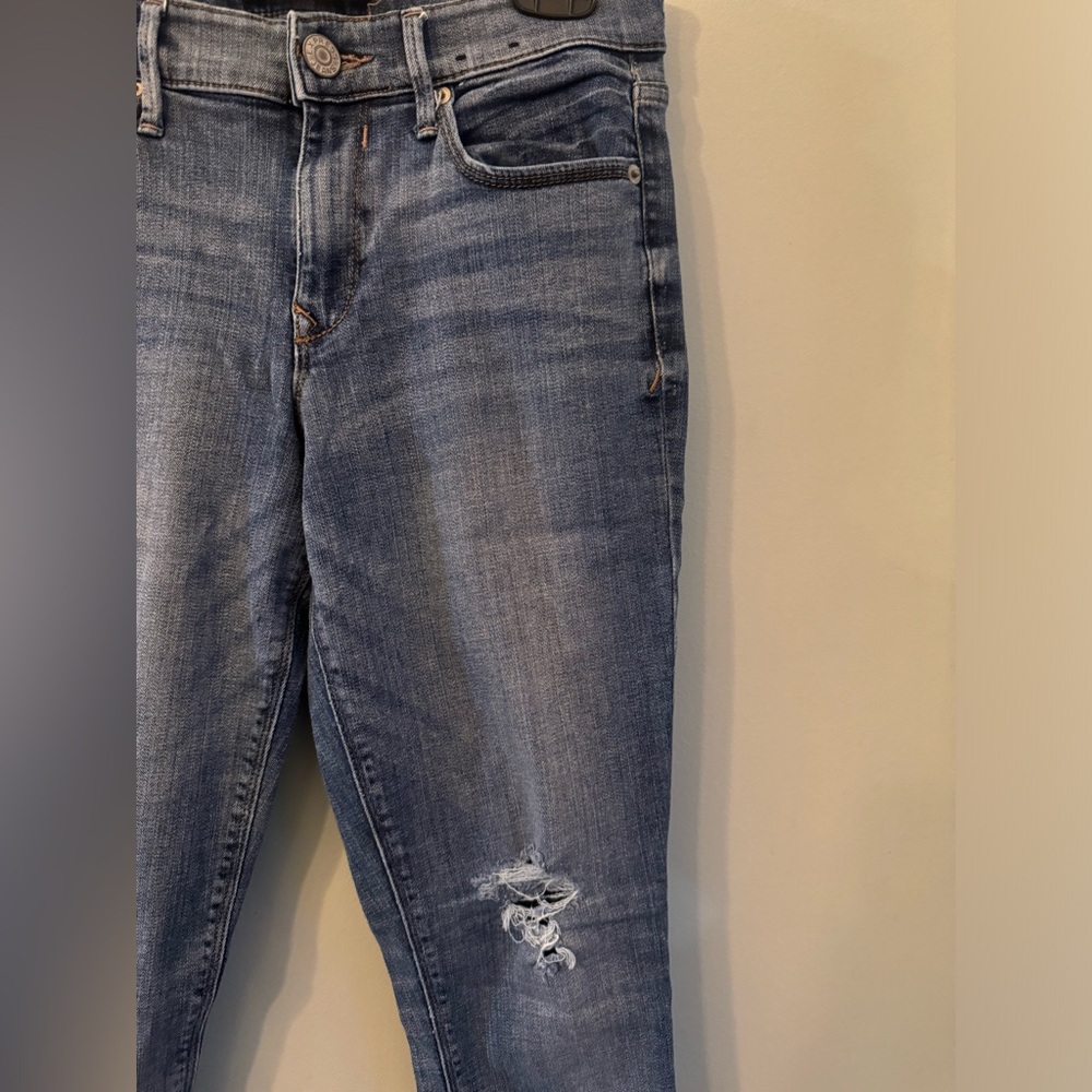 Express Mid Rise Jeggings - Picture 2 of 9